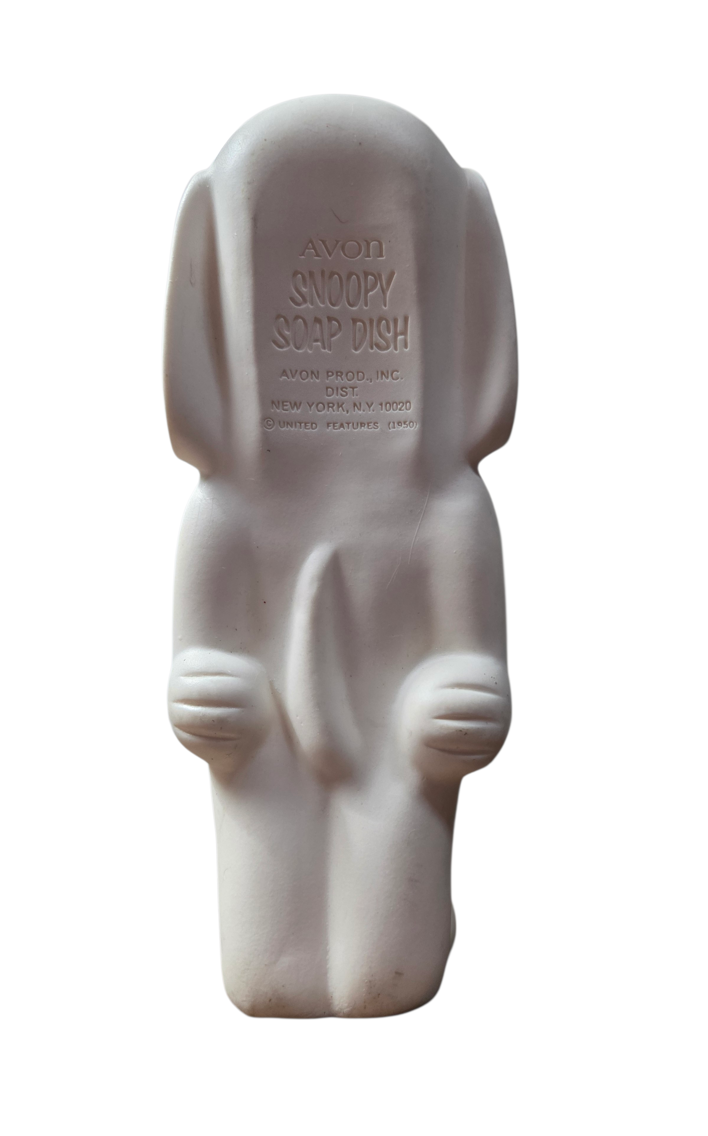 1968 Avon United Features Peanuts Snoopy Rubber Soap Dish image 4