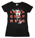 L.A.T Star Wars: Clone Wars Savage Opress Overlay Darth Maul Girls XL T-Shirt