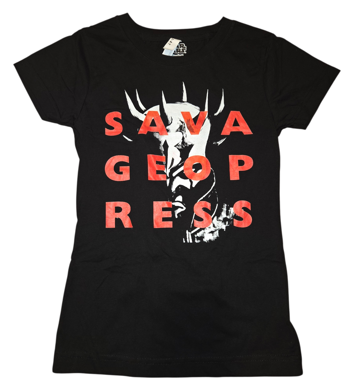 L.A.T Star Wars: Clone Wars Savage Opress Overlay Darth Maul Girls XL T-Shirt