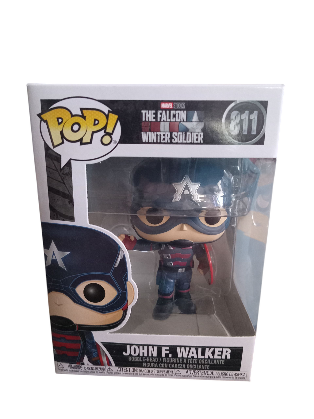 Funko POP! Marvel The Falcon and The Winter Soldier John F Walker #811 Figure