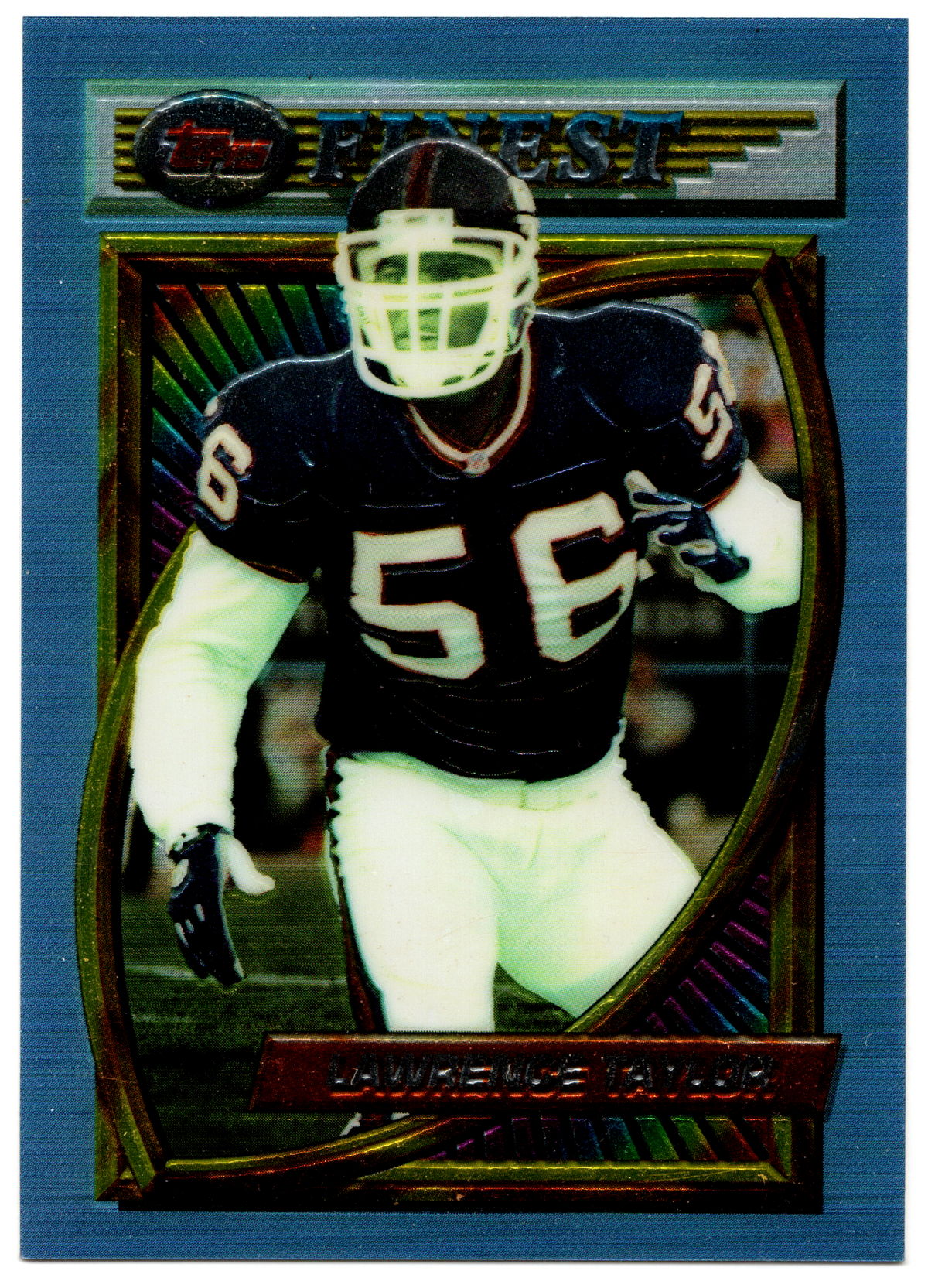 1994 Topps Finest Football #193 Lawrence Taylor New York Giants HOF