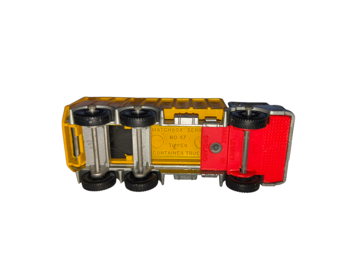 1968 Lesney Matchbox No. 47 Container Trucker Tipper Diecast image 3