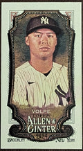 2024 Topps Allen & Ginter Anthony Volpe Mini A&G Back #11 NY Yankees