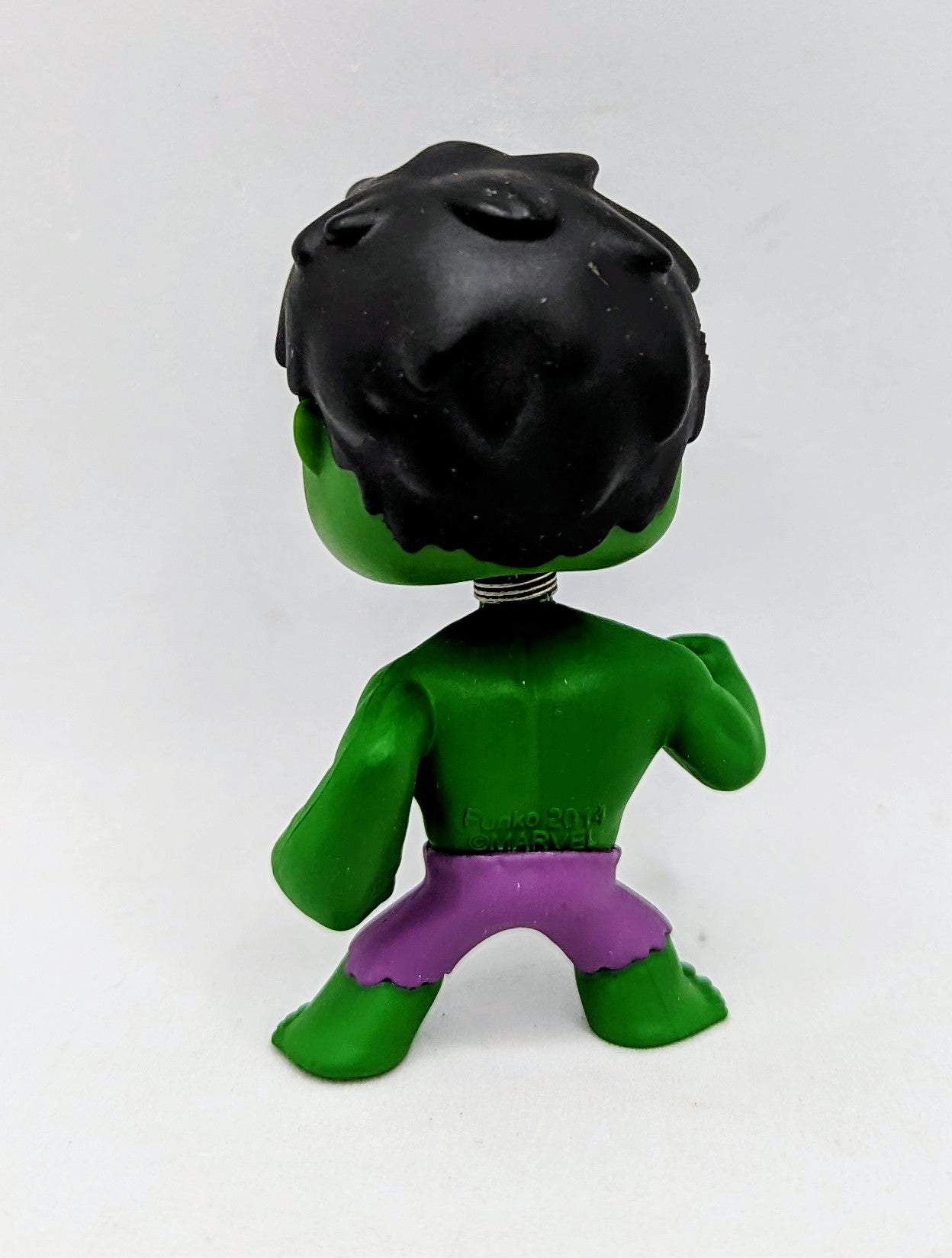2014 Funko Marvel Mystery Minis The Incredible Hulk Bobblehead Vinyl Figure image 2