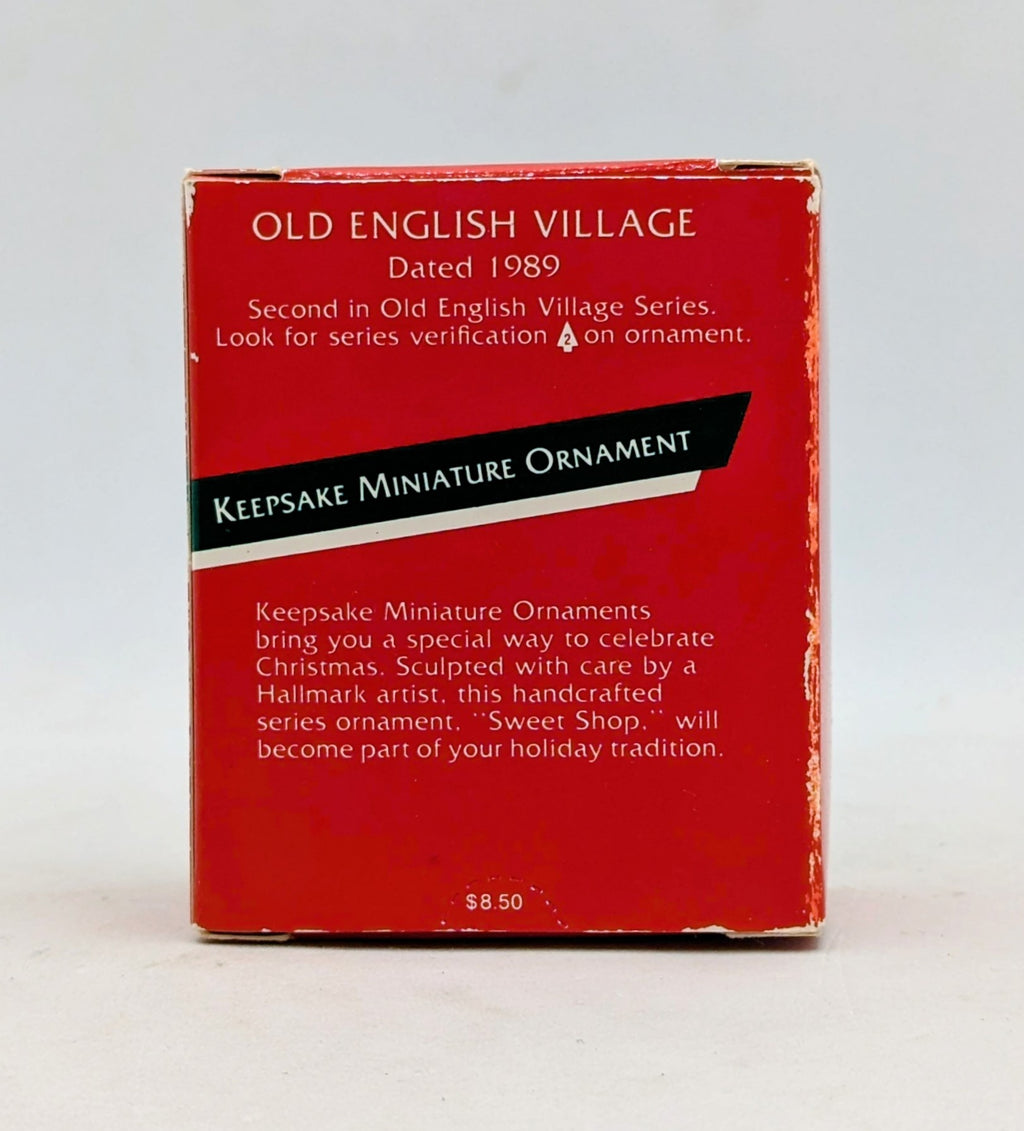 1989 Hallmark Keepsake Miniature Old English Village Ornament image 2