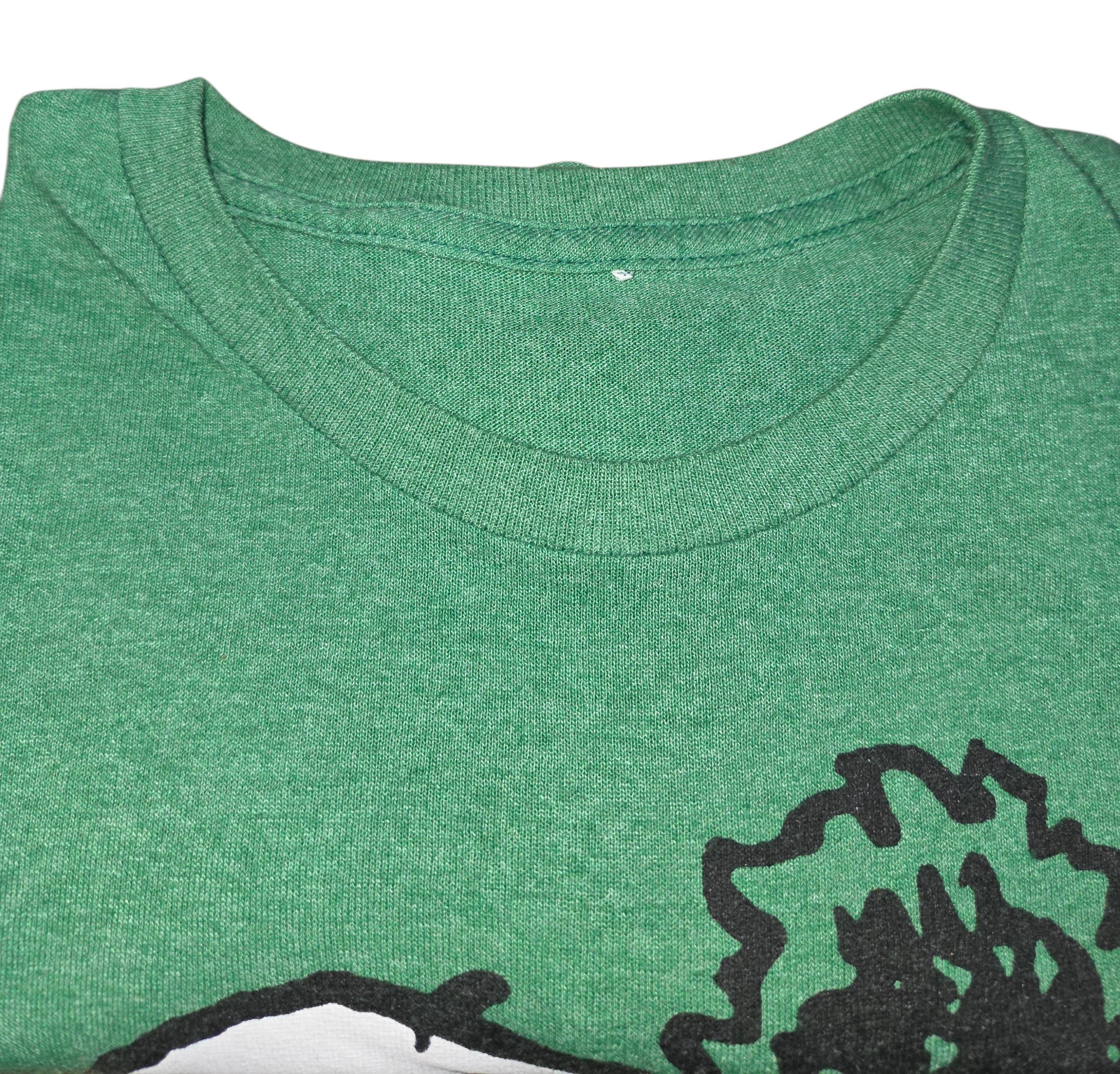 Peanuts Snoopy With Wreath Holiday Cheer Christma Green T-Shirt Size XL image 3