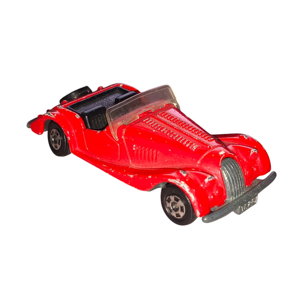 1977 Tomy Tomica Morgan Plus 8 No. F26 Red w/ Windshield Diecast
