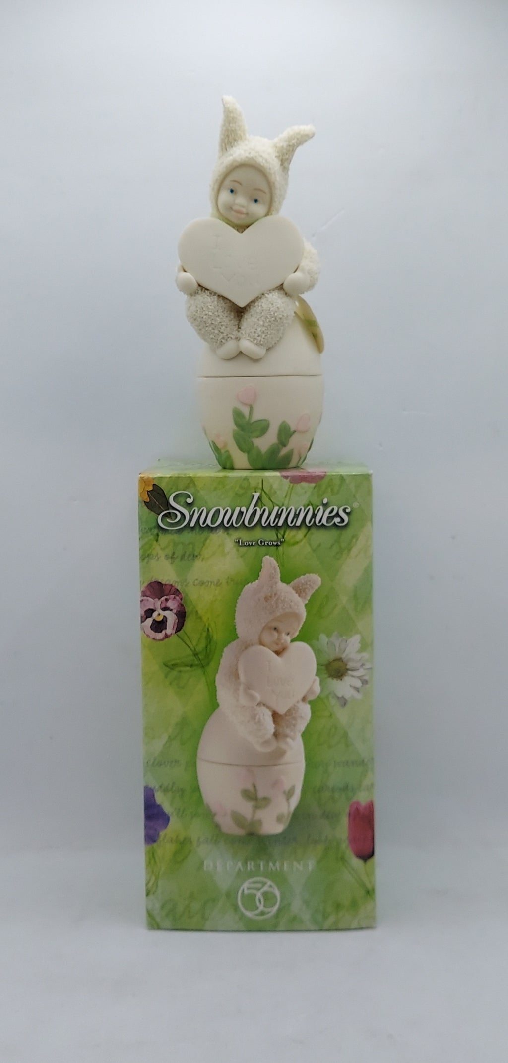 2000 Department 56 Snowbunnies Love Grows