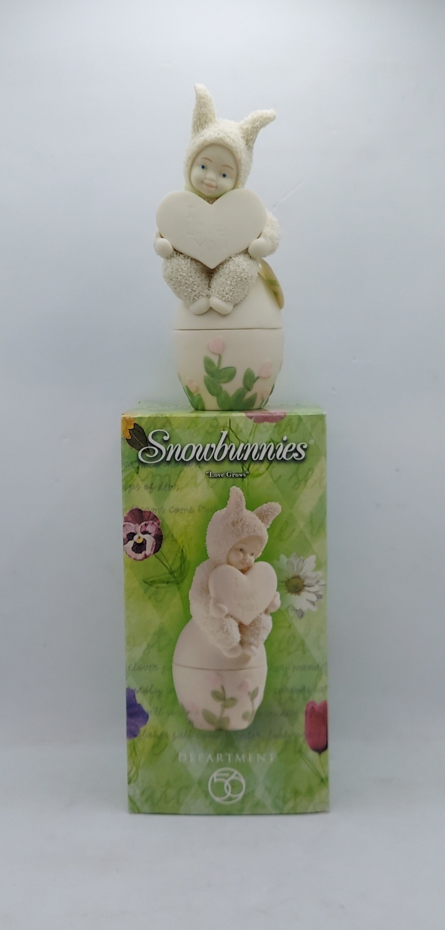 2000 Department 56 Snowbunnies Love Grows