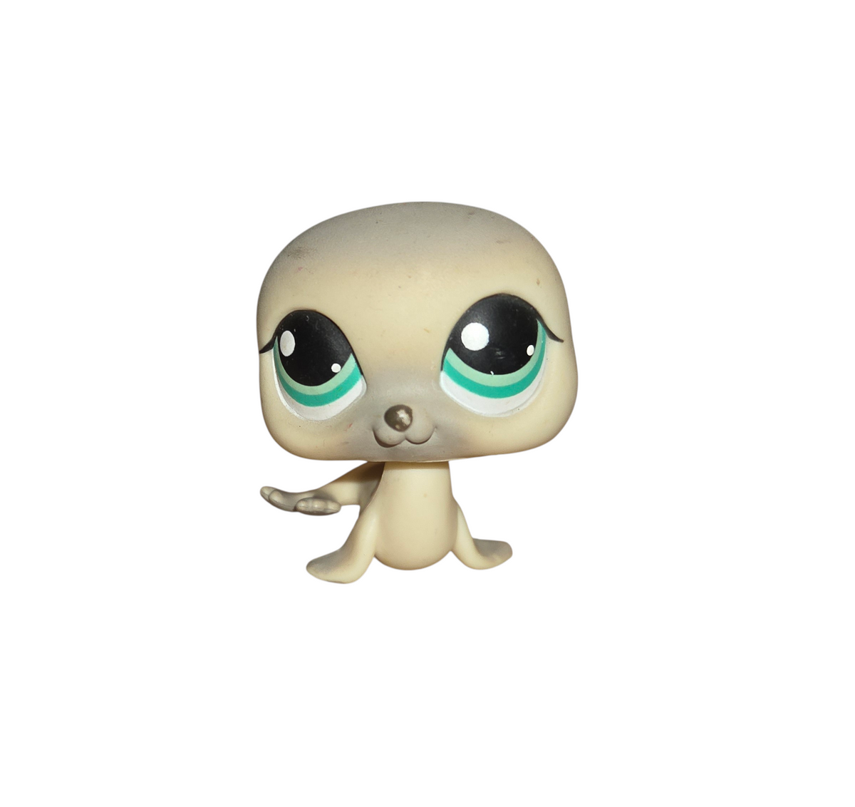 2007 Hasbro Littlest Pet Shop LPS Arctic Adventure #342 Seal Green Eyes