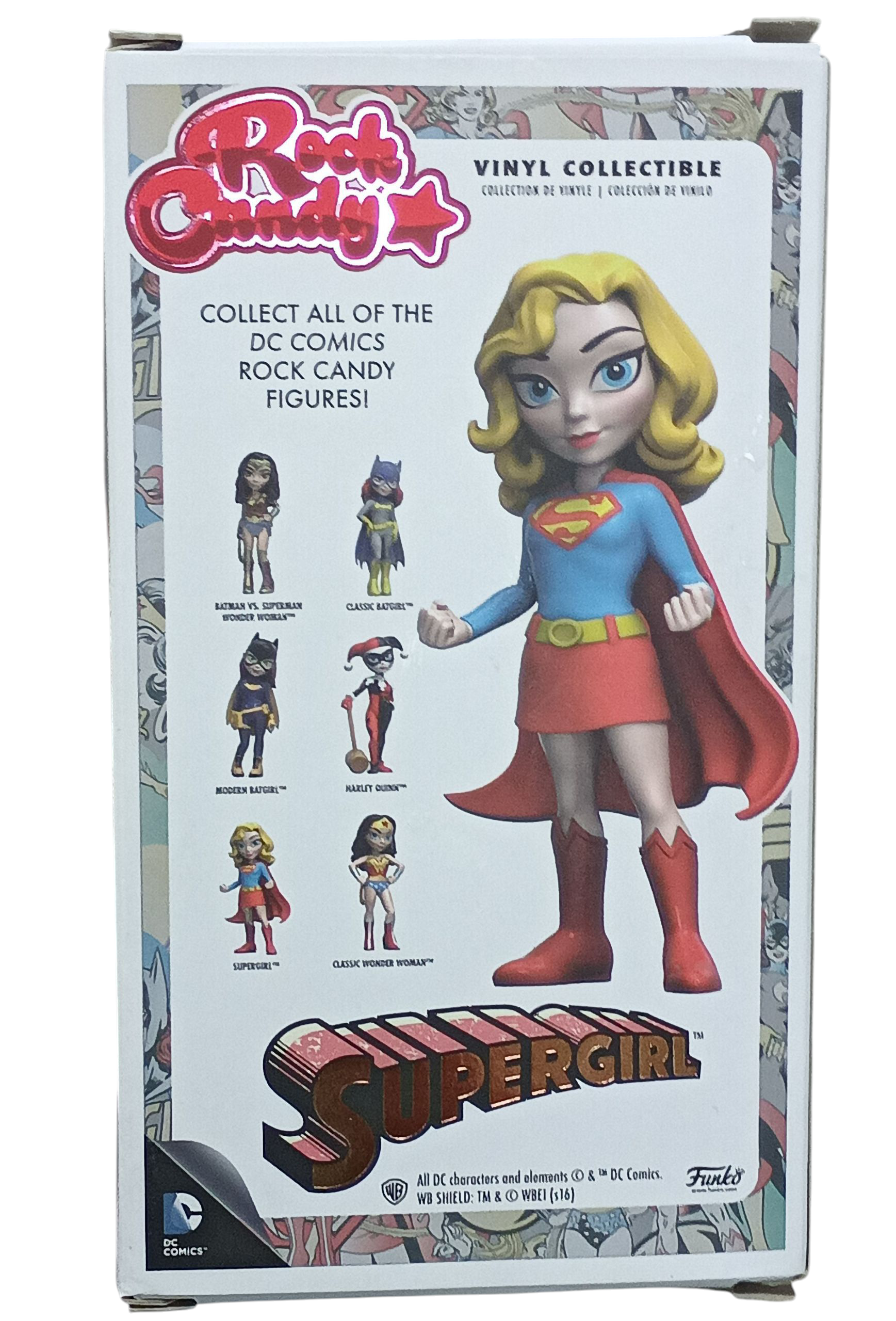 2016 Funko Pop Rock Candy DC Comics Supergirl Collectible Action Figure image 2