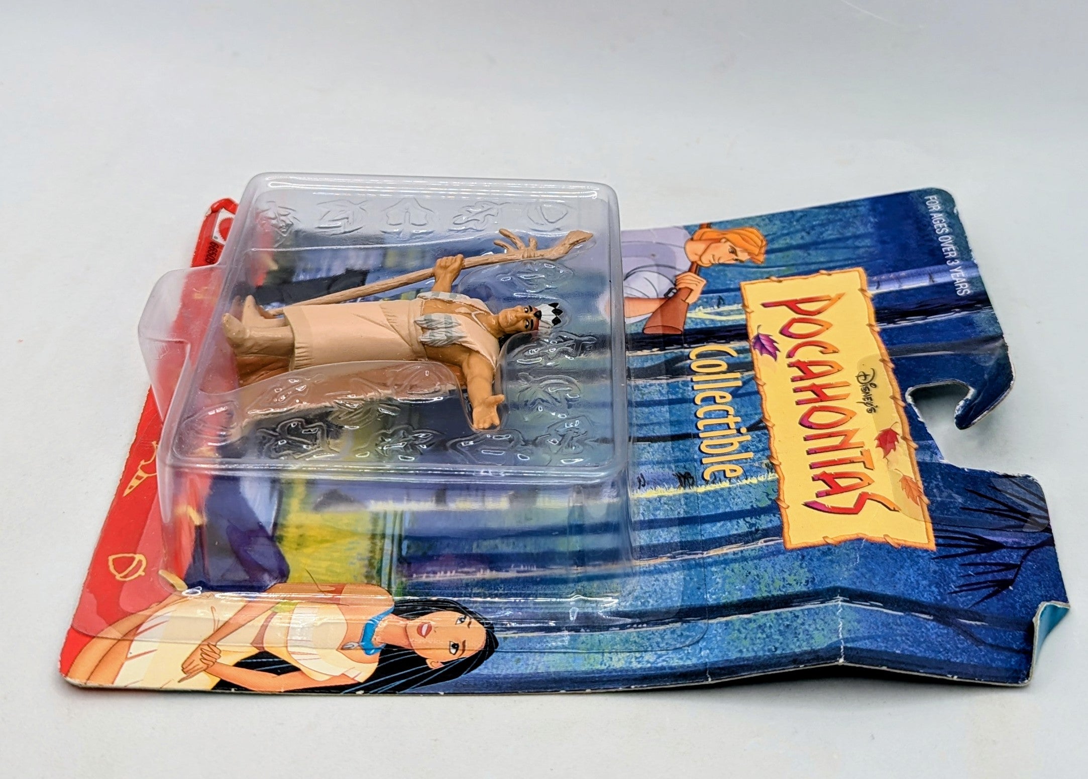1995 Mattel Disney's Pocahontas Chief Powhatan 3.5" Collectible PVC Figure image 3