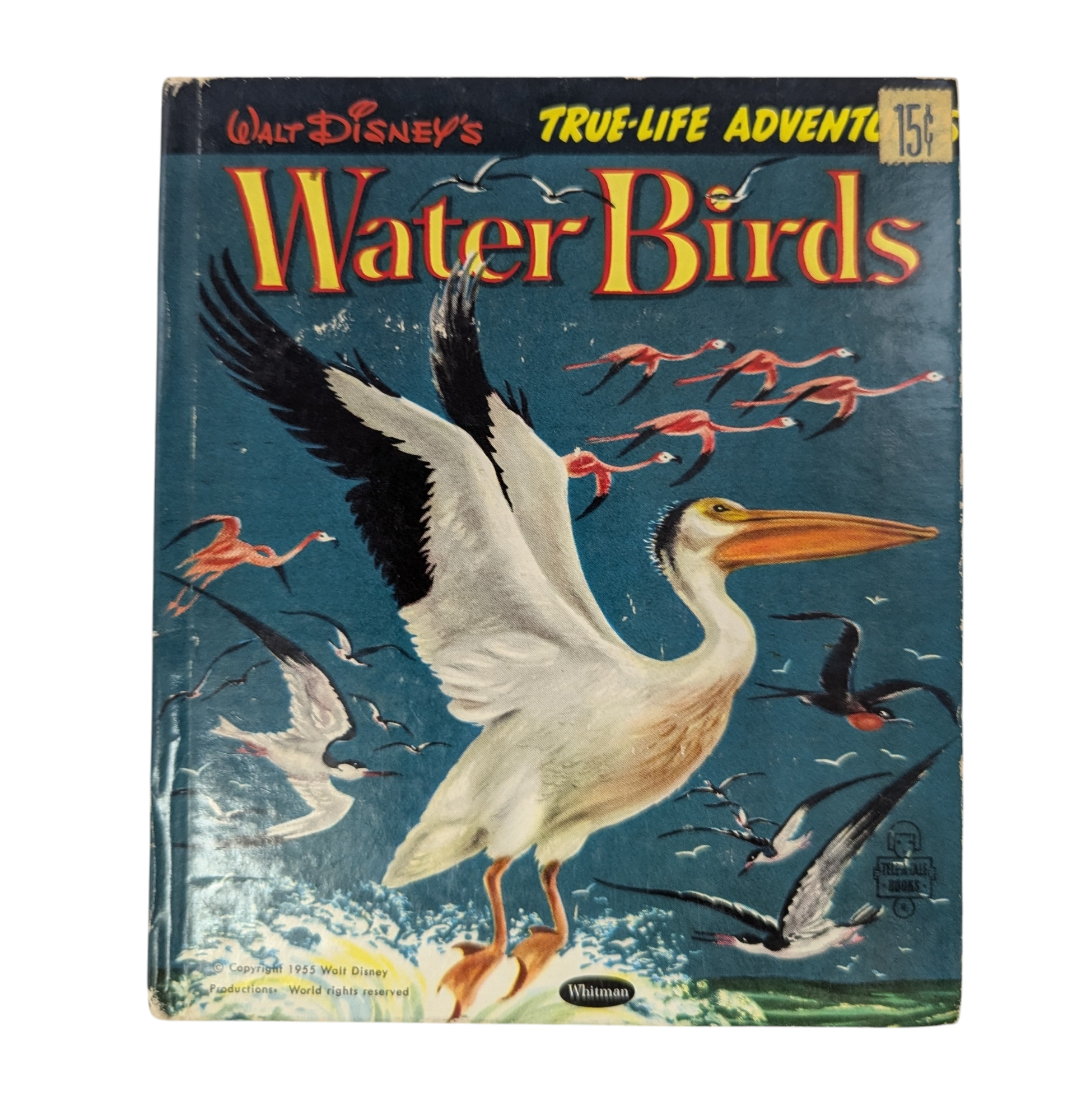 1955 Walt Disney's True-Life Adventures Water Birds Tell-A-Tale Book