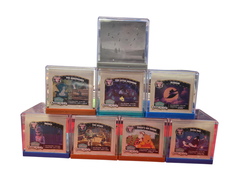 Disney Doorables Movie Moments Scenes Only Steamboat Willie, Aladdin, Aristocats image 2
