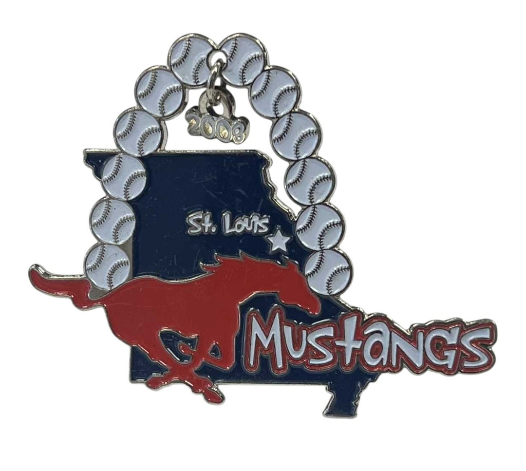 2008 Cooperstown Dreams Park Trading Pins St. Louis Mustangs Baseball Pin