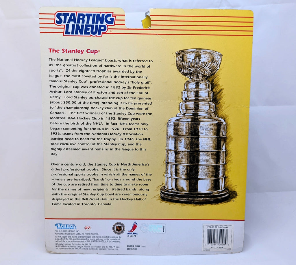 1998 Starting Lineup Classic Doubles Patrick Roy John Leclair Hockey Figures image 2