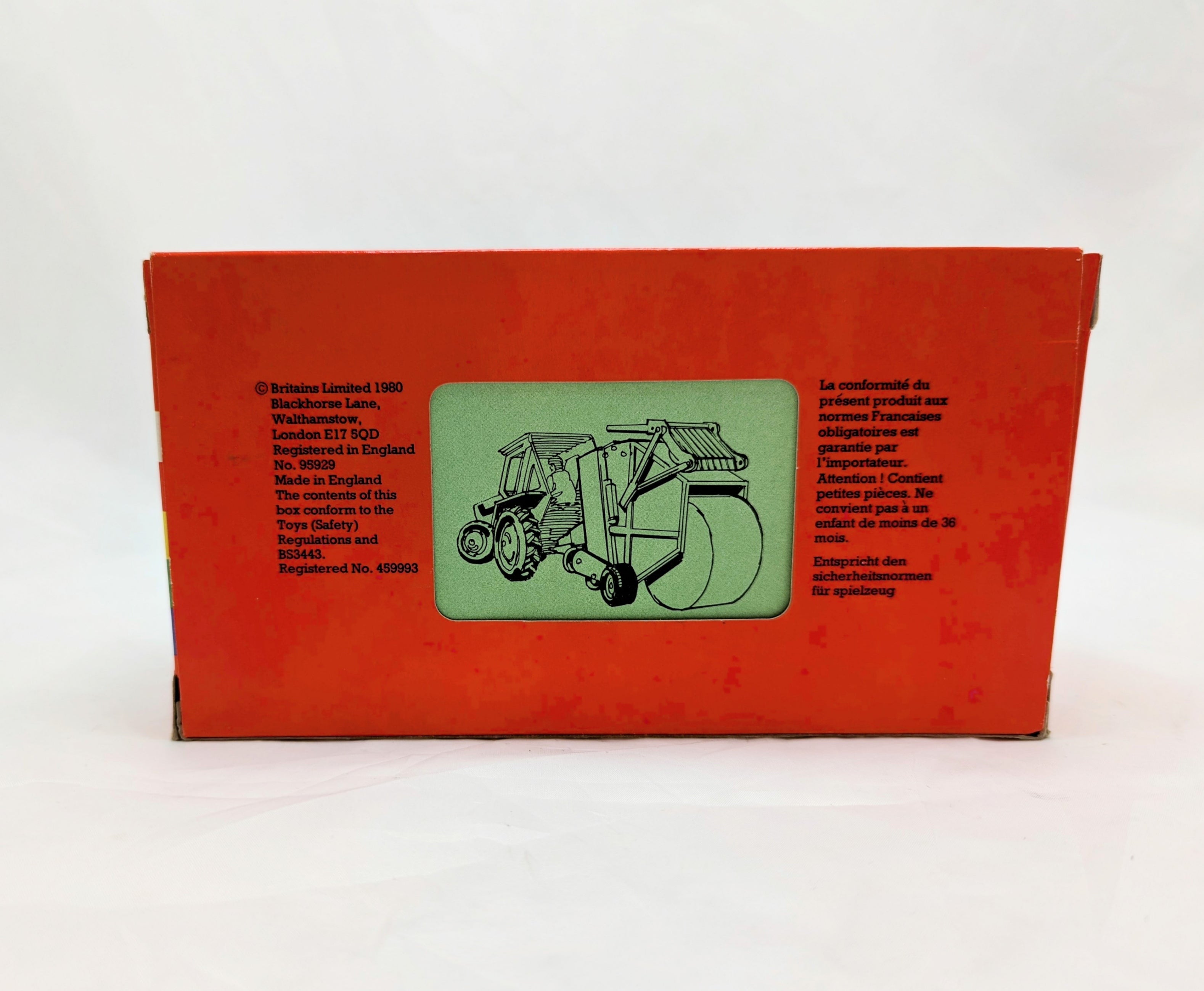 1980 Britians Farmhand Round Baler 9532 image 2