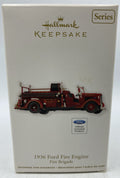 2012 Hallmark Keepsake 1936 Ford Fire Engine