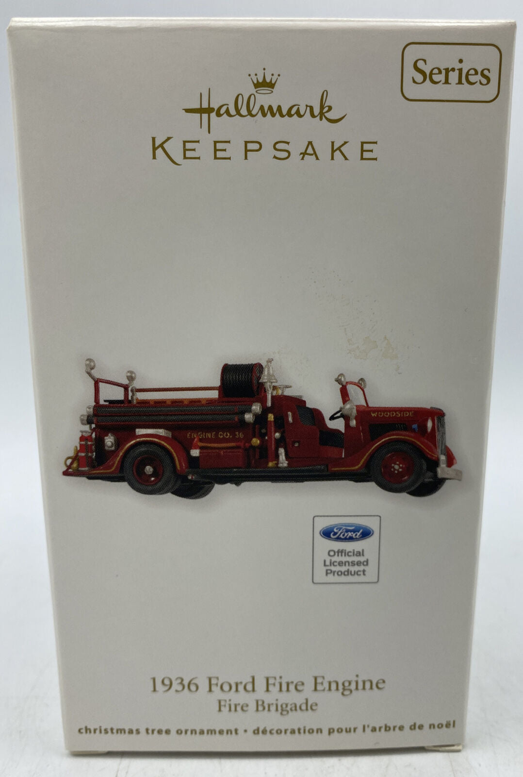 2012 Hallmark Keepsake 1936 Ford Fire Engine