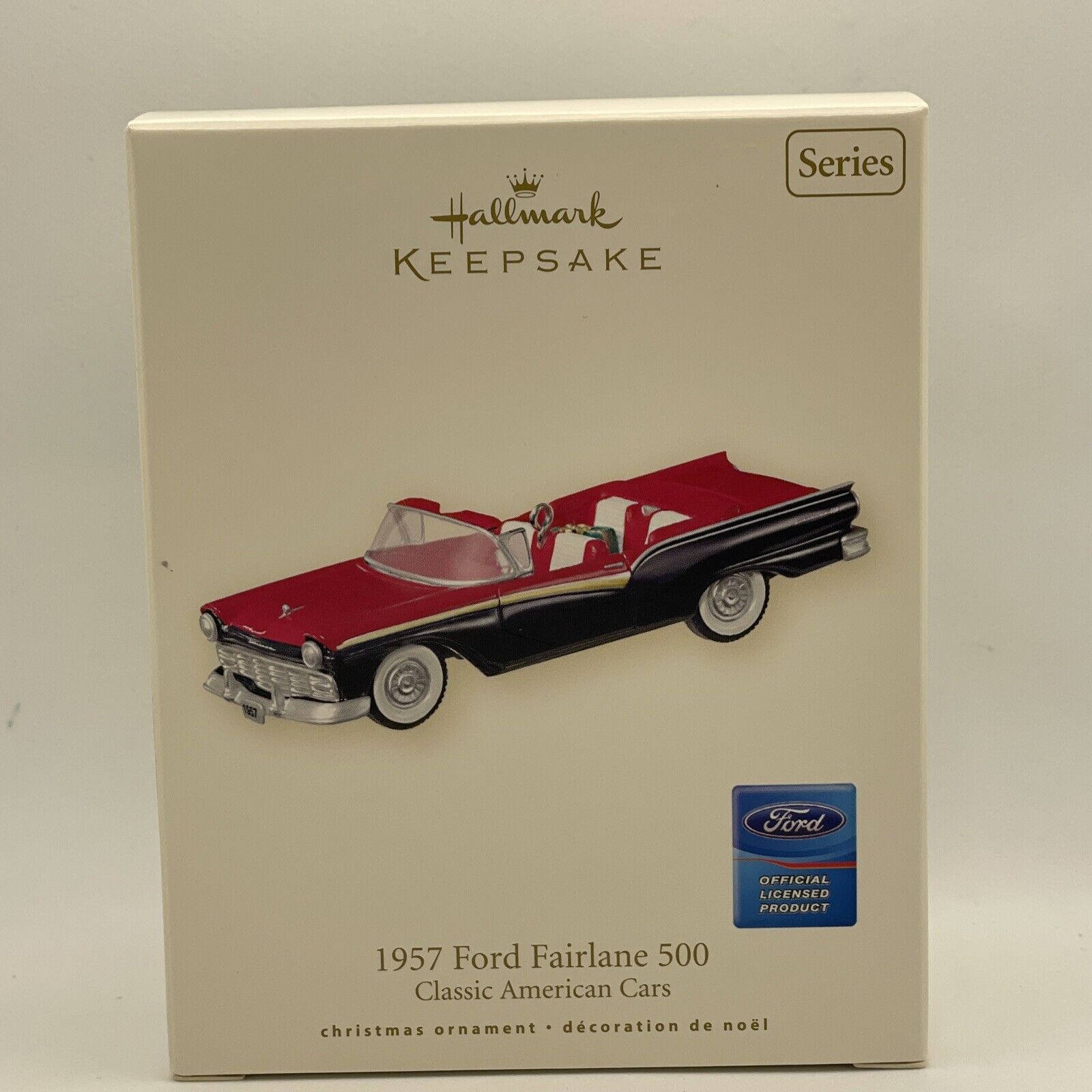 2007 Hallmark Keepsake Classic American Cars 1957 Ford Fairlane 500 Ornament