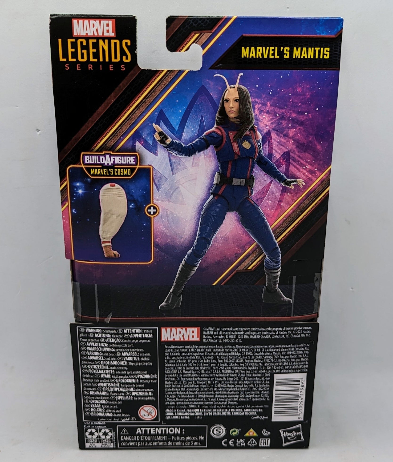 2023 Marvel Legends Guardians Of The Galaxy Volume 3 Mantis 6" Figure BAF Cosmo image 2