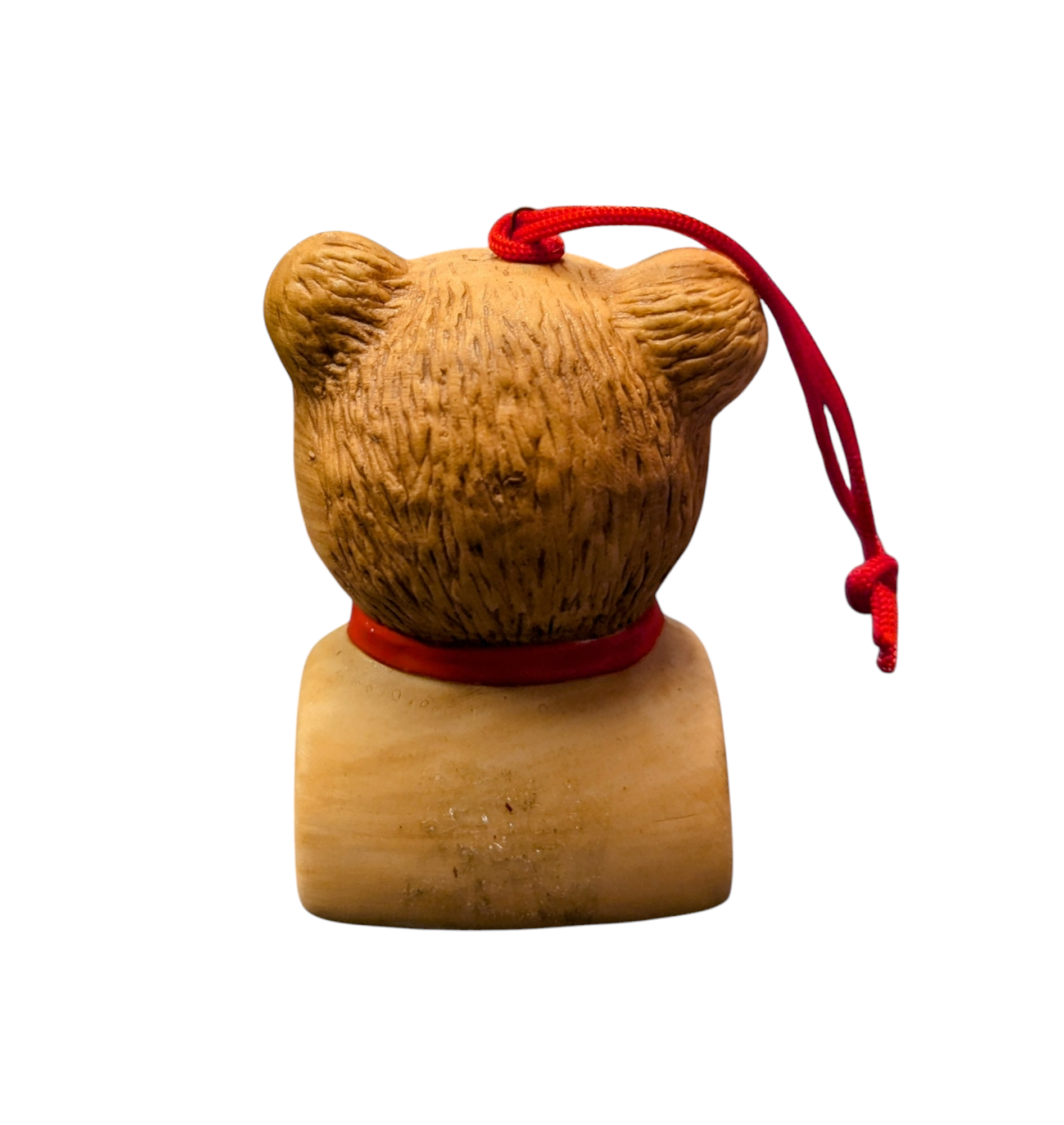 1983 Department 56 Ceramic Ted D. Bear Ornament image 2
