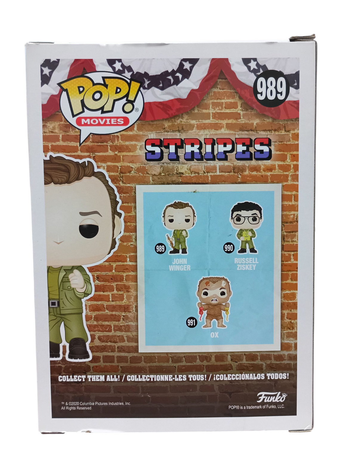 Funko Pop! Stripes John Winger #989 Vinyl Figure - SB image 2