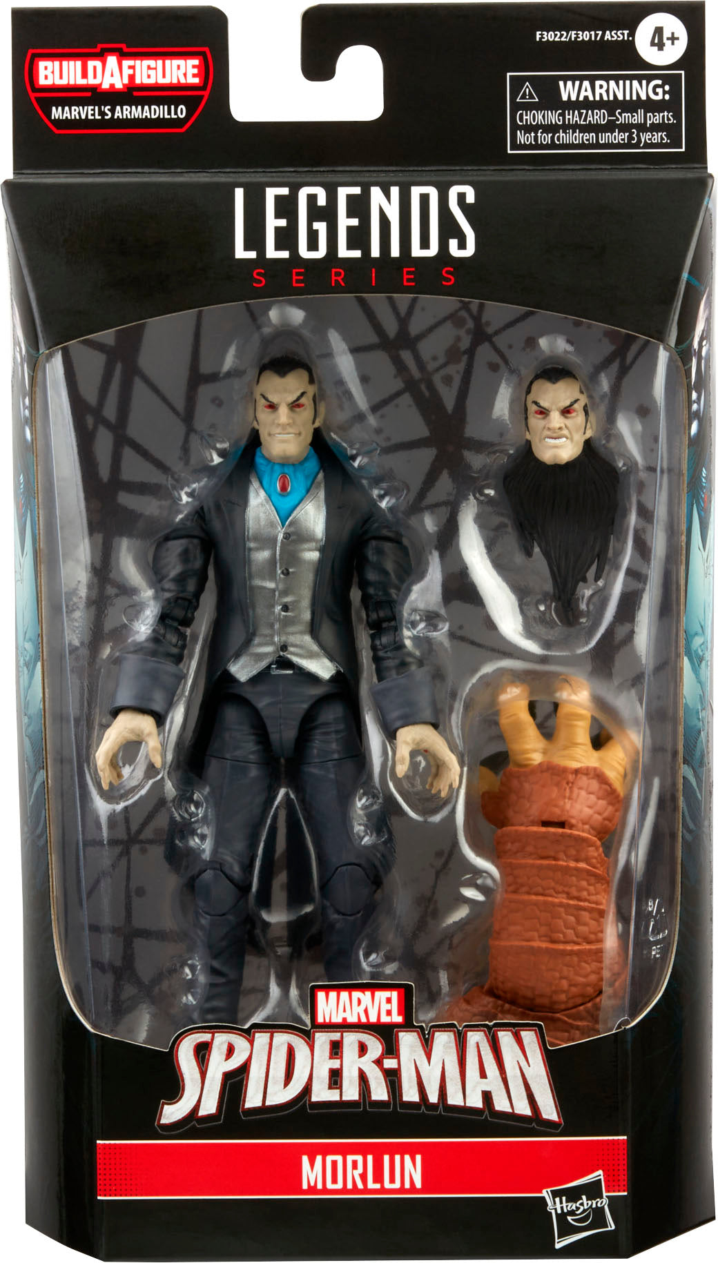 Marvel Legends Series Morlun w/ Armadillo BAF Piece