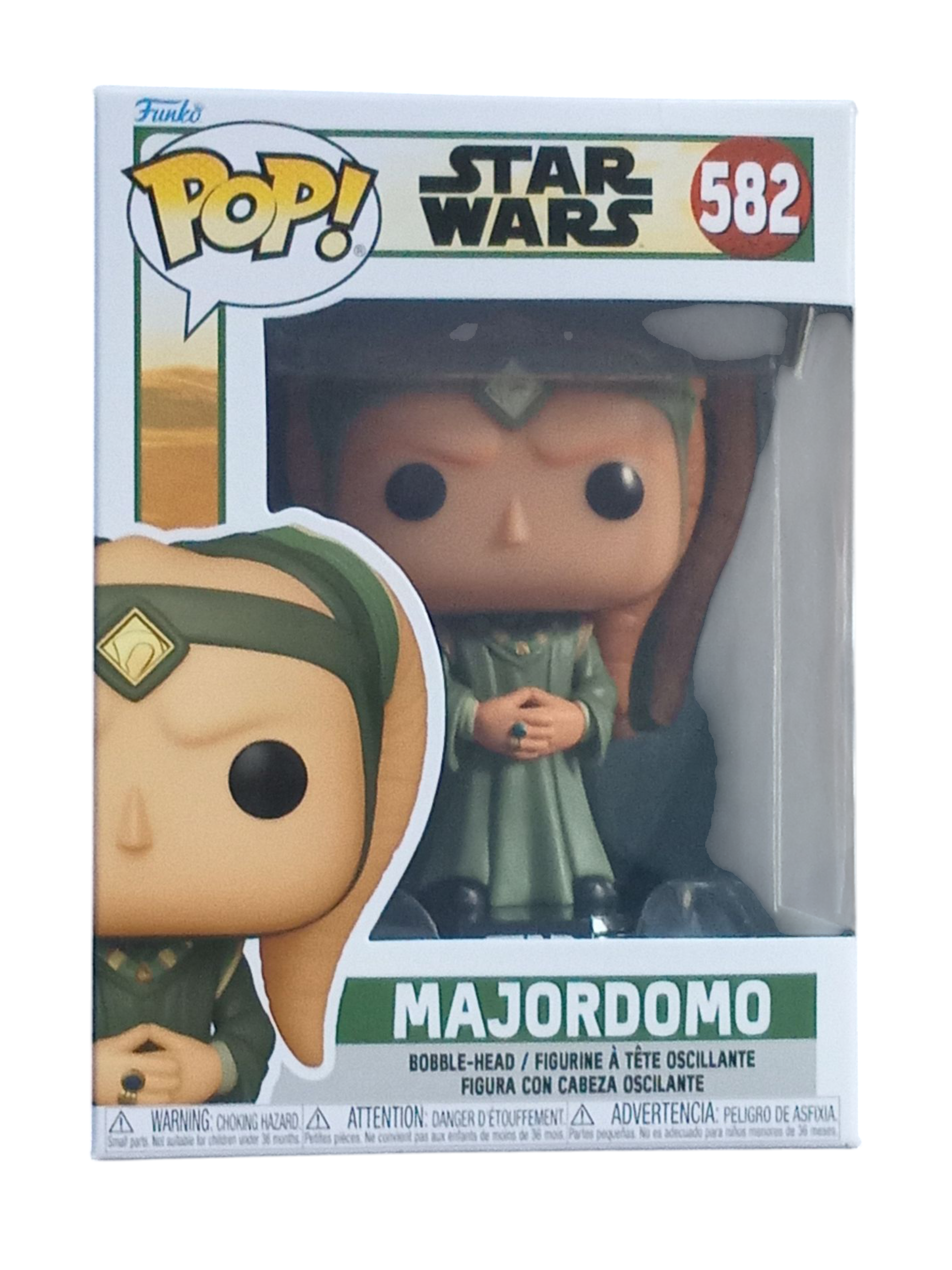 2022 Funko Pop! Star Wars The Book Of Boba Fett Majordomo #582