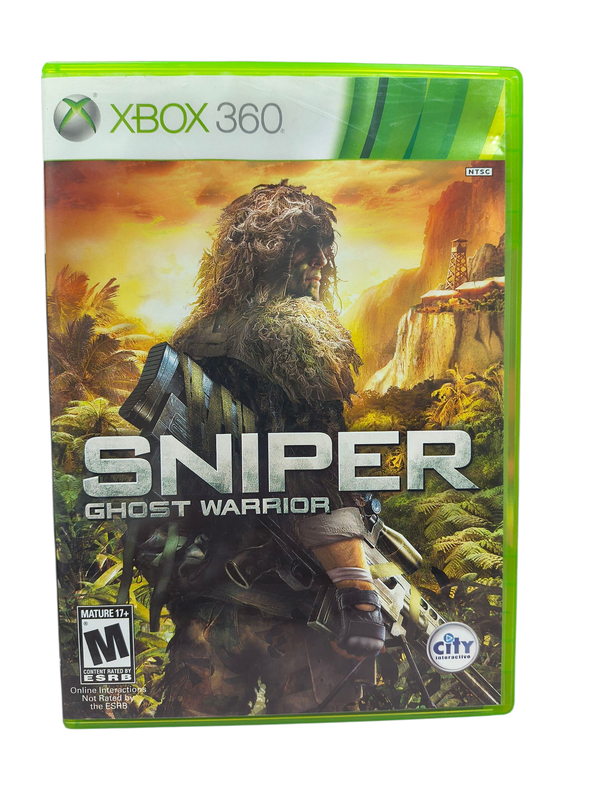 2010 City Interactive Xbox 360 Sniper: Ghost Warrior Complete CIB