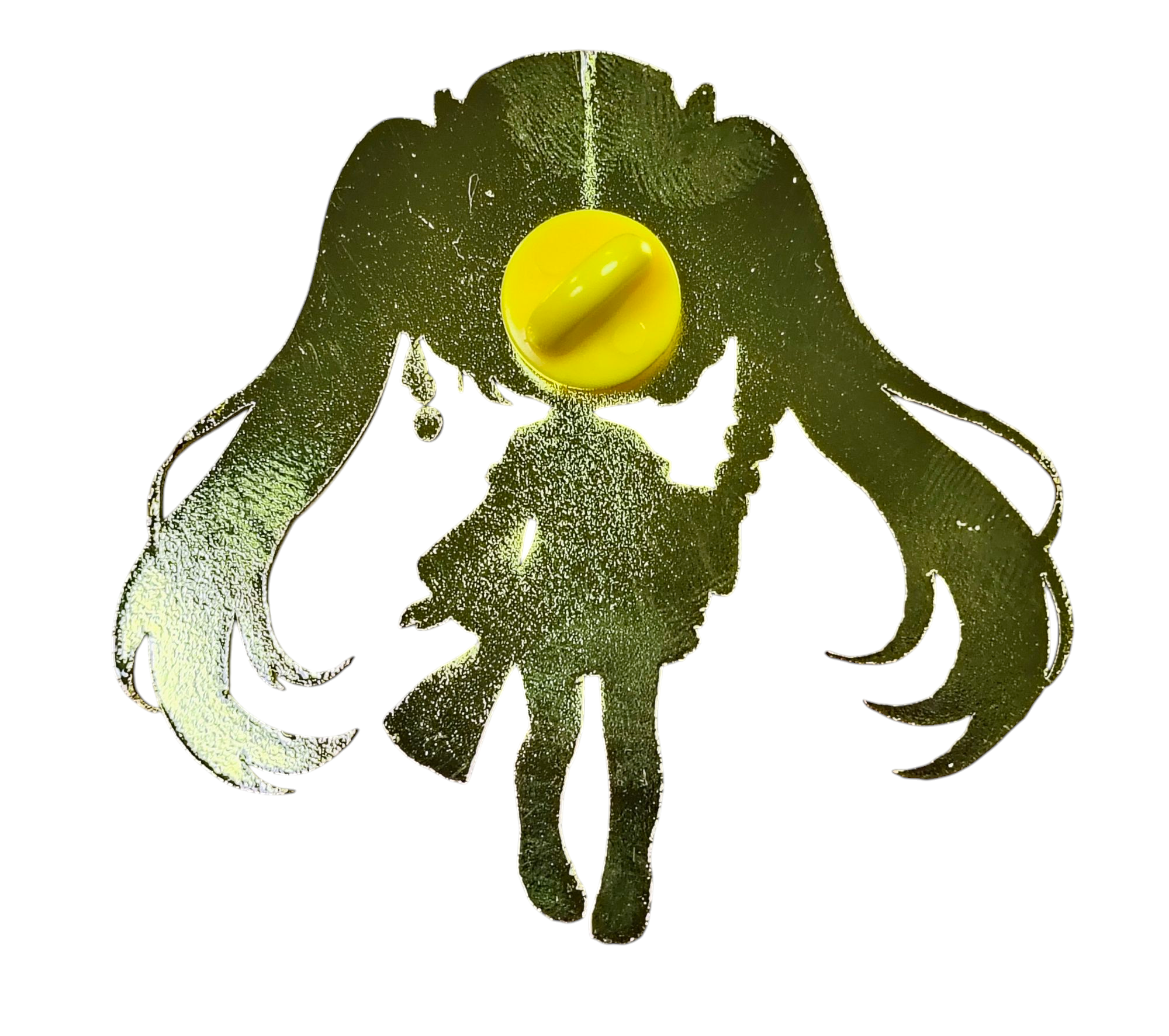 Vocaloid Hatsune Miku w/ Floral Dress and Tanghulu Skewer Anime Enamel Pin image 2