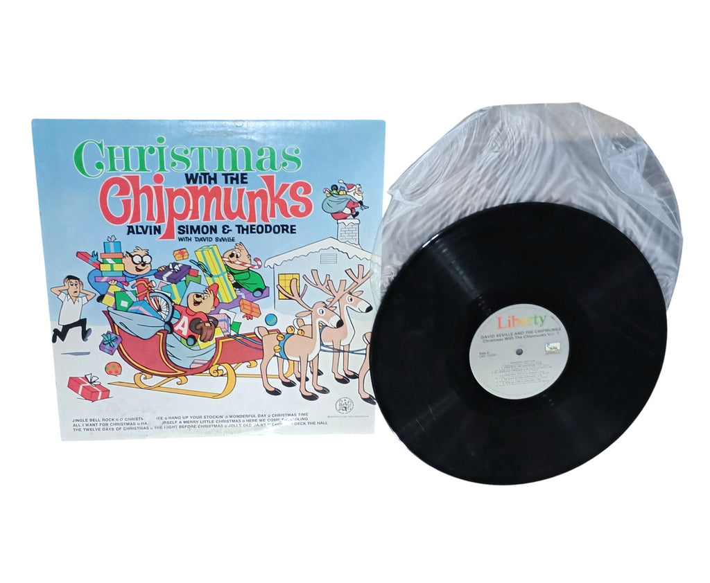 1975 Liberty Christmas With The Chipmunks Volume 2 LNX-10300 Vinyl LP