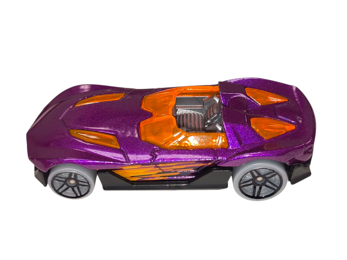 2015 Hot Wheels Nitrobot Attack Yur So Fast Multi Pack Exclusive Purple/Orange image 2