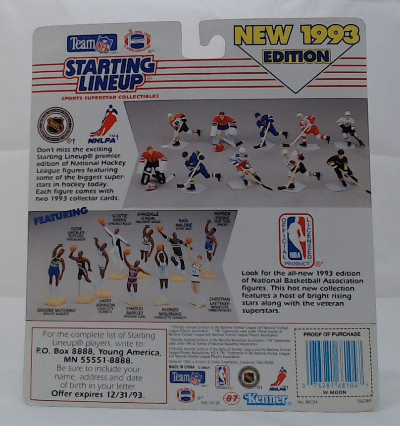 1993 Starting Lineup Warren Moon Houston Oilers Football Figure image 2