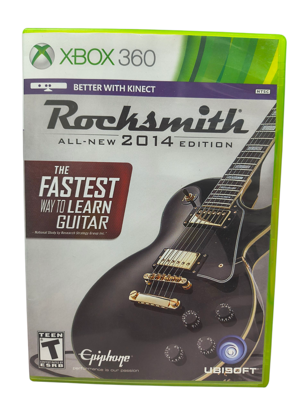 Ubisoft Microsoft Xbox 360 Rocksmith 2014 Edition Kinect No Cable
