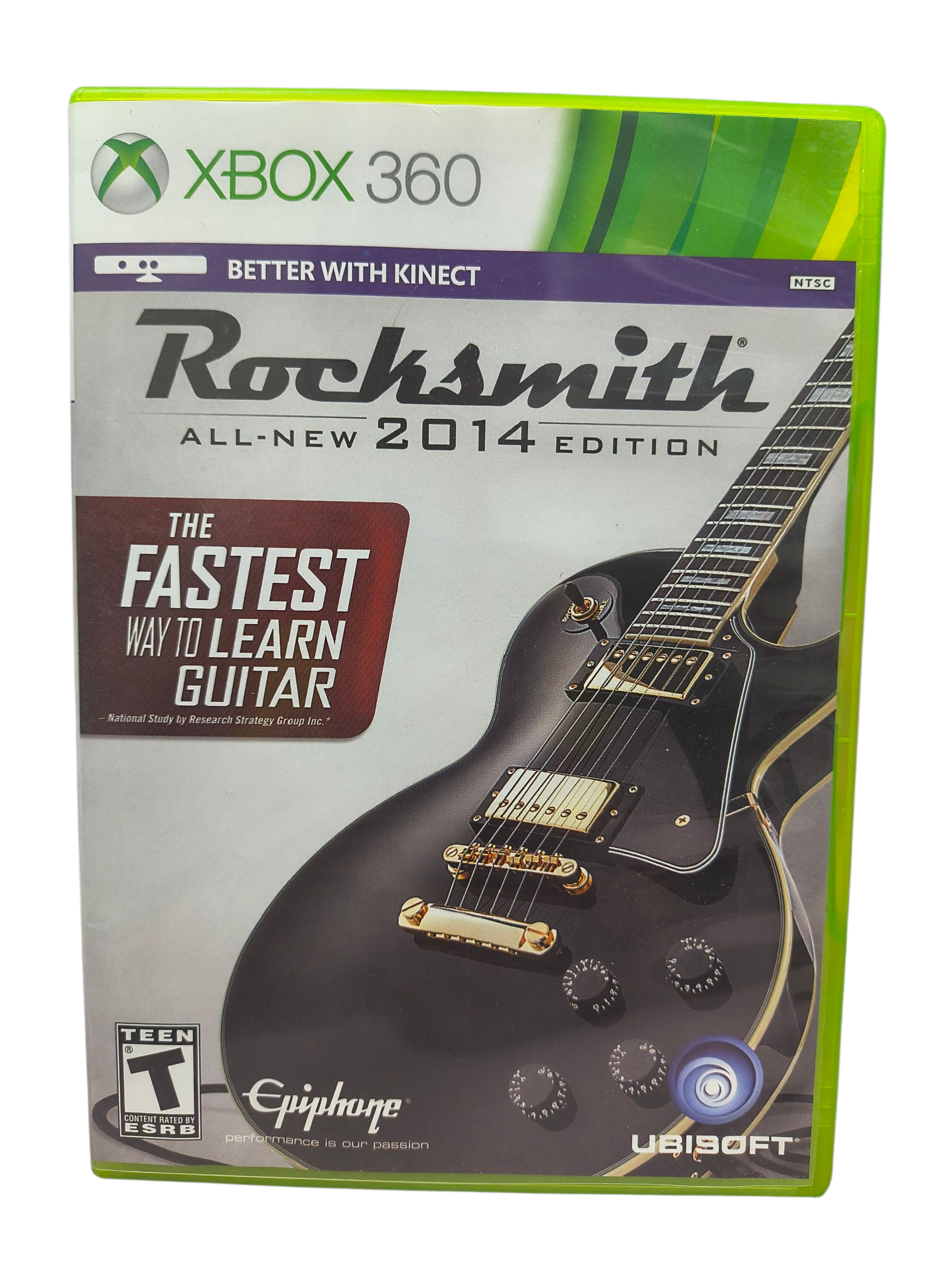 Ubisoft Microsoft Xbox 360 Rocksmith 2014 Edition Kinect No Cable