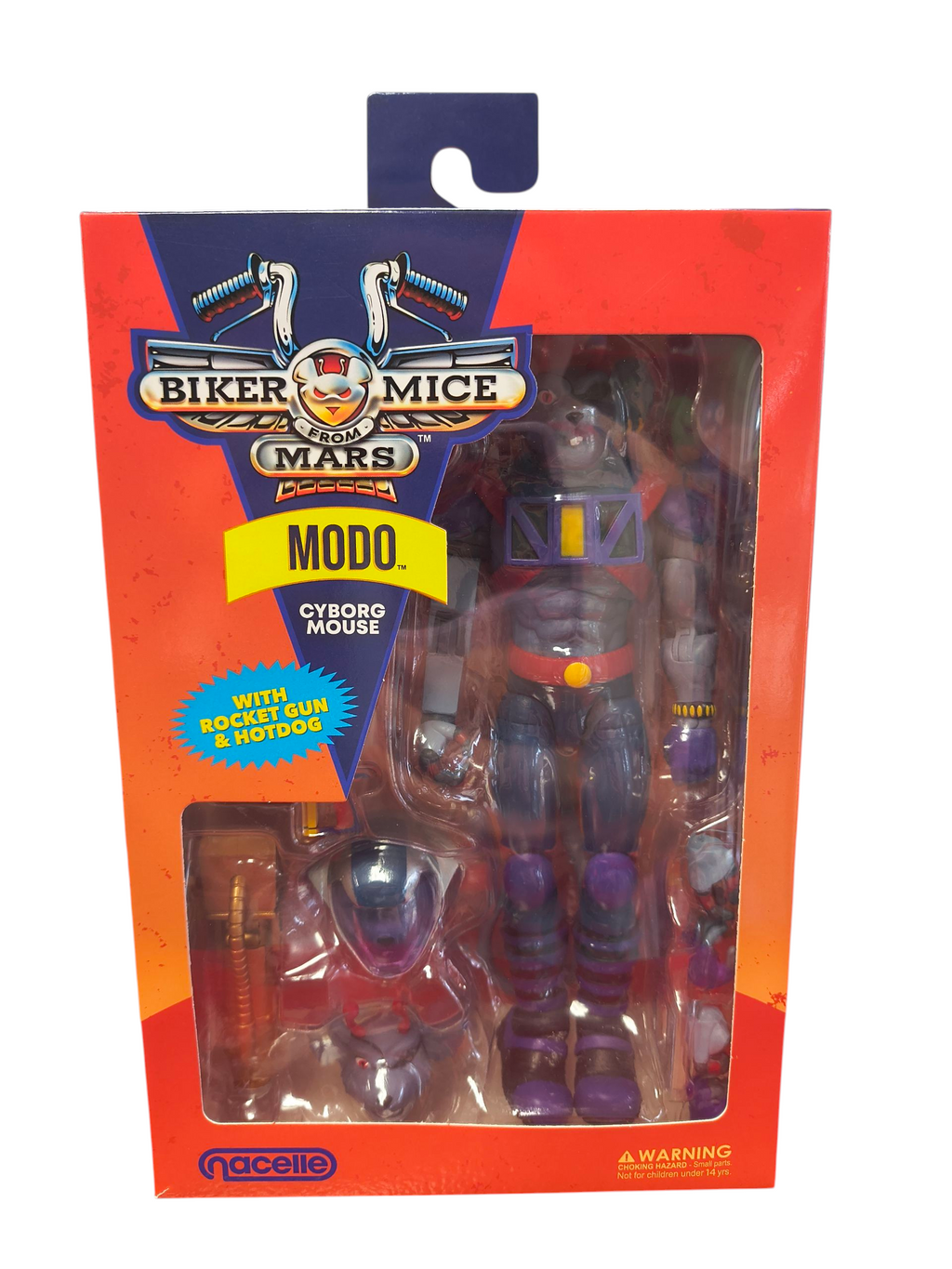 2024 Nacelle Biker Mice From Mars Modo Cyborg Mouse 7" Figure