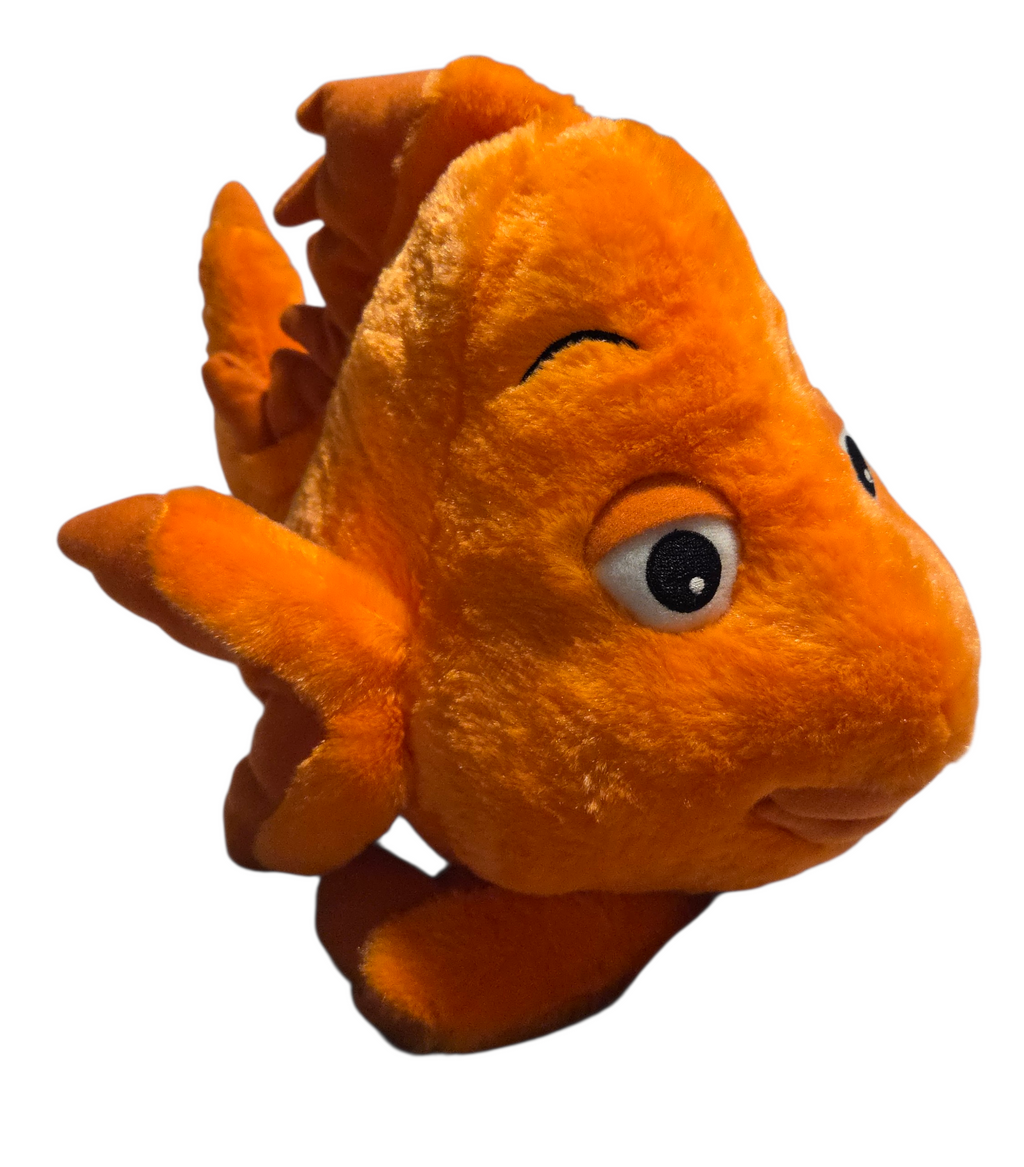 Wild Republic Deepo’s Undersea 3D Wondershow 15" Orange Garibaldi Plush Fish image 2