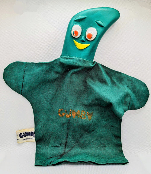 1965 Vintage Lakeside Gumby Hand Puppet