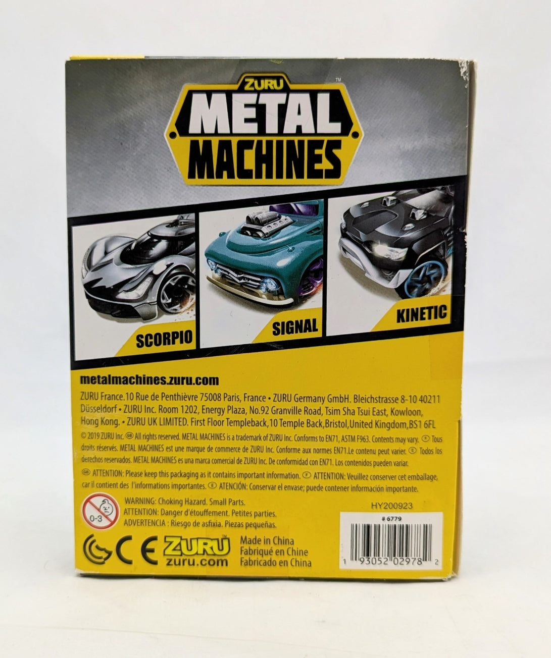 2019 Zuru Metal Machines Scorpio, Signal, Kinetic Die-Cast 3 Pack image 2