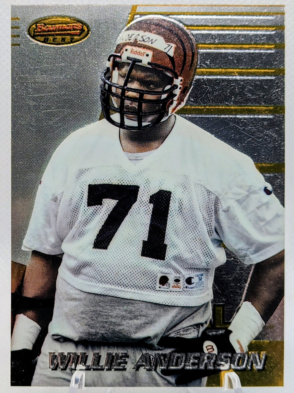 1996 Bowmans Best #146 Willie Anderson Rookie RC Cincinnati Bengals Future