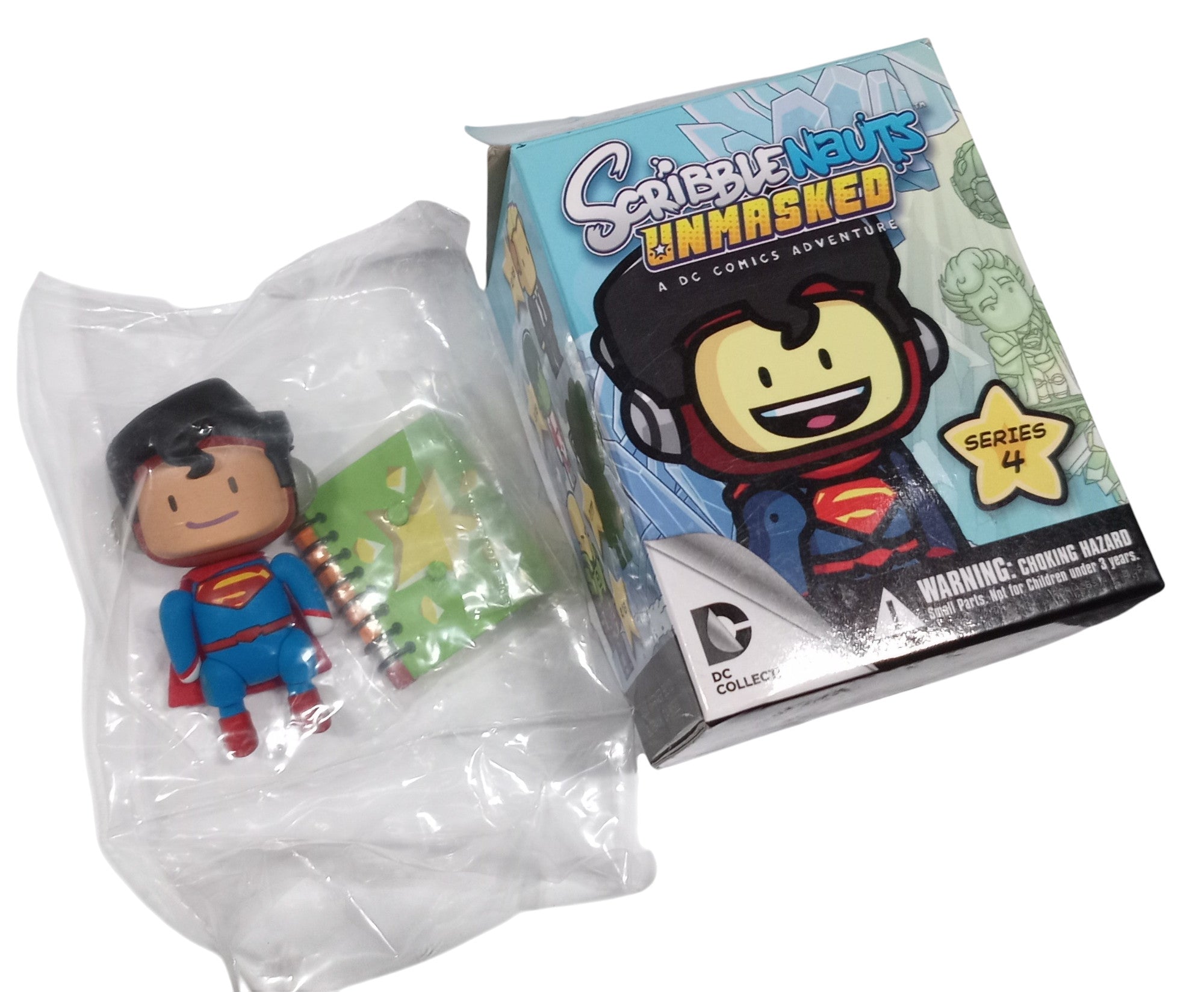 Scribblenauts Unmasked DC Comics Maxwell as Superman Blind Box Figure - DT
