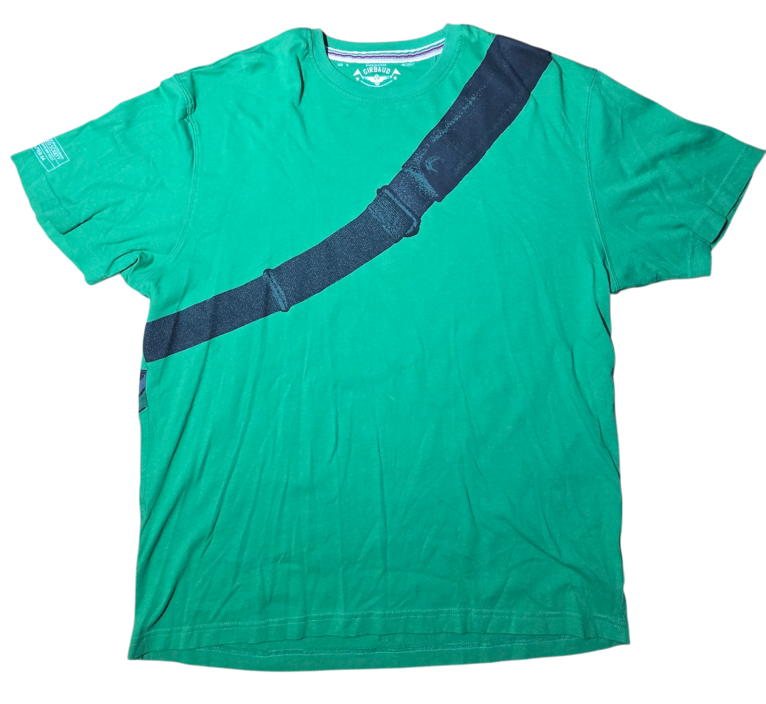 Marithé + François Girbaud Bike Polo Club Tournament Velodrome Green T-Shirt XL