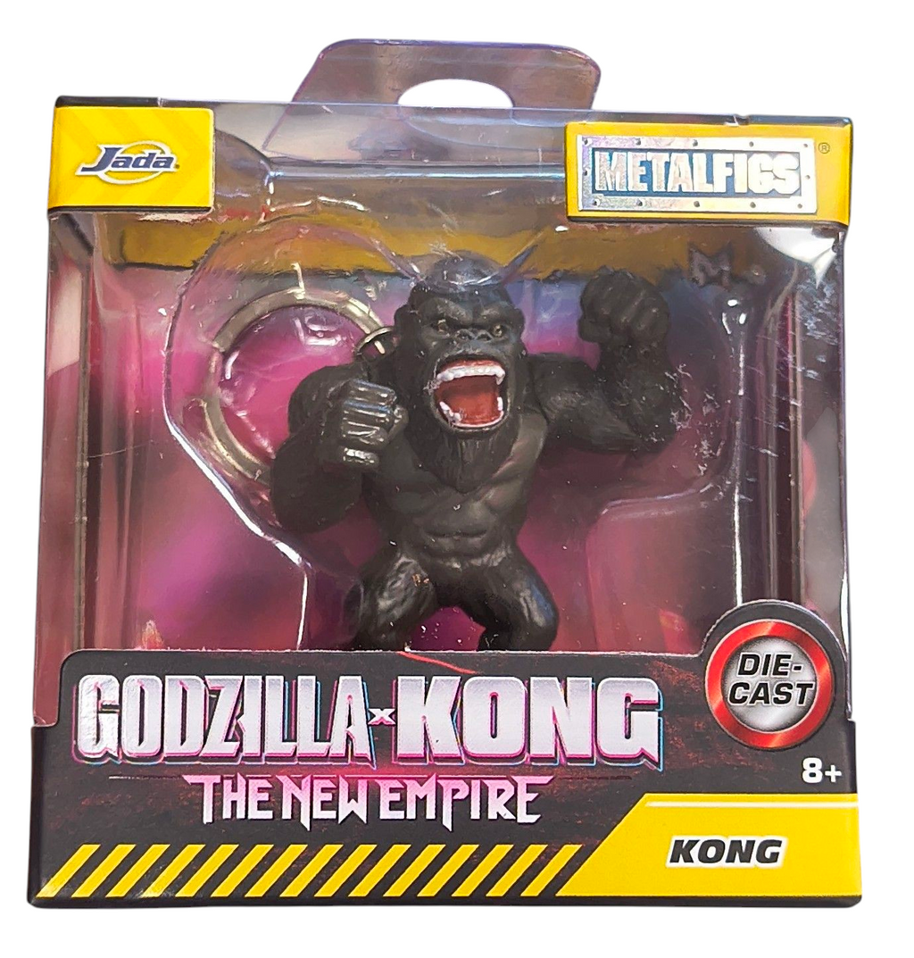 Jada Metalfigs Godzilla X Kong The New Empire Kong Keychain Figure