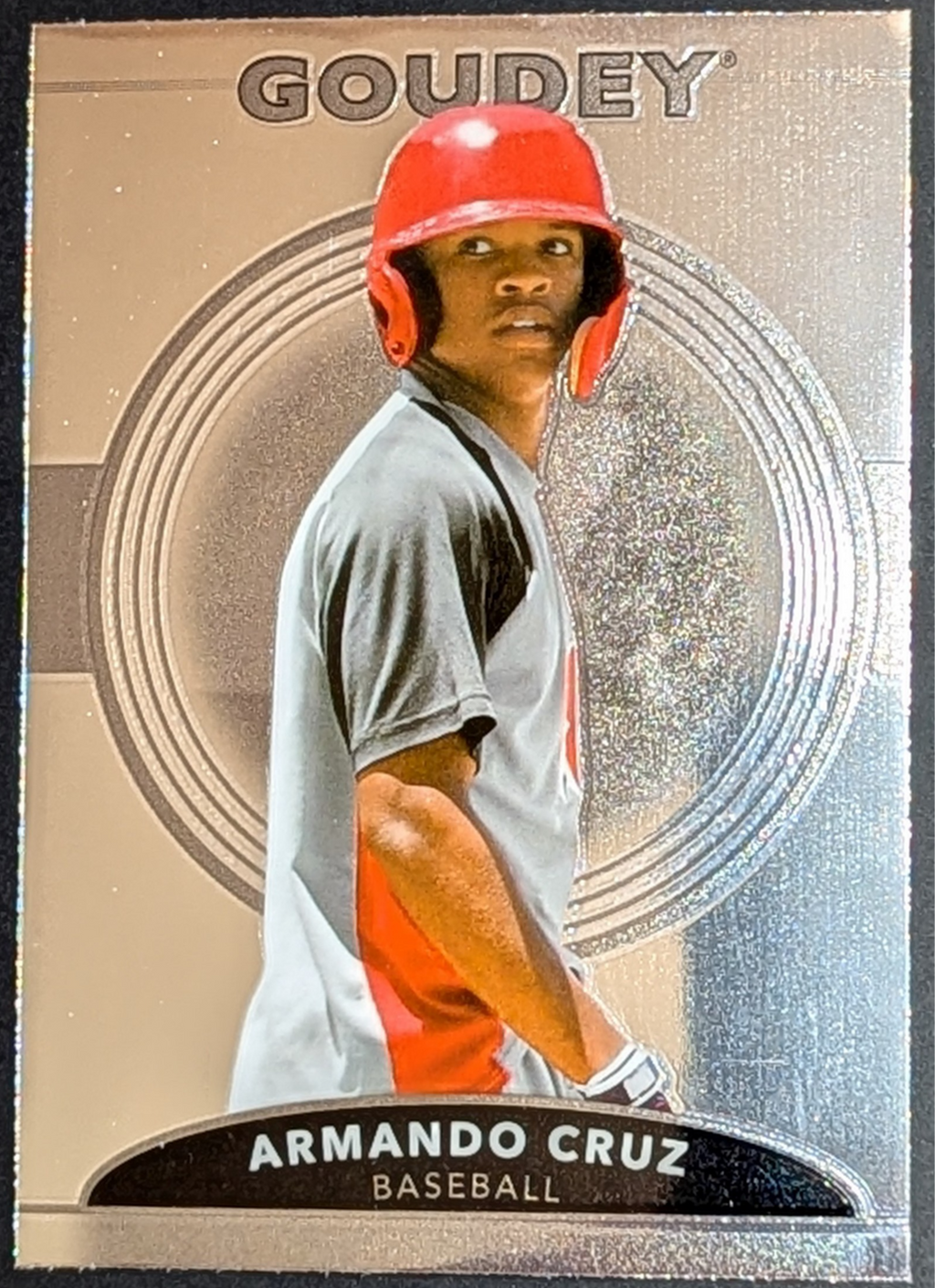 2022 Upper Deck Goodwin Champions Goudey Platinum Armando Cruz #GP22