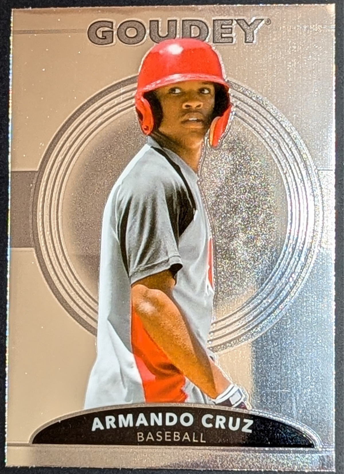 2022 Upper Deck Goodwin Champions Goudey Platinum Armando Cruz #GP22