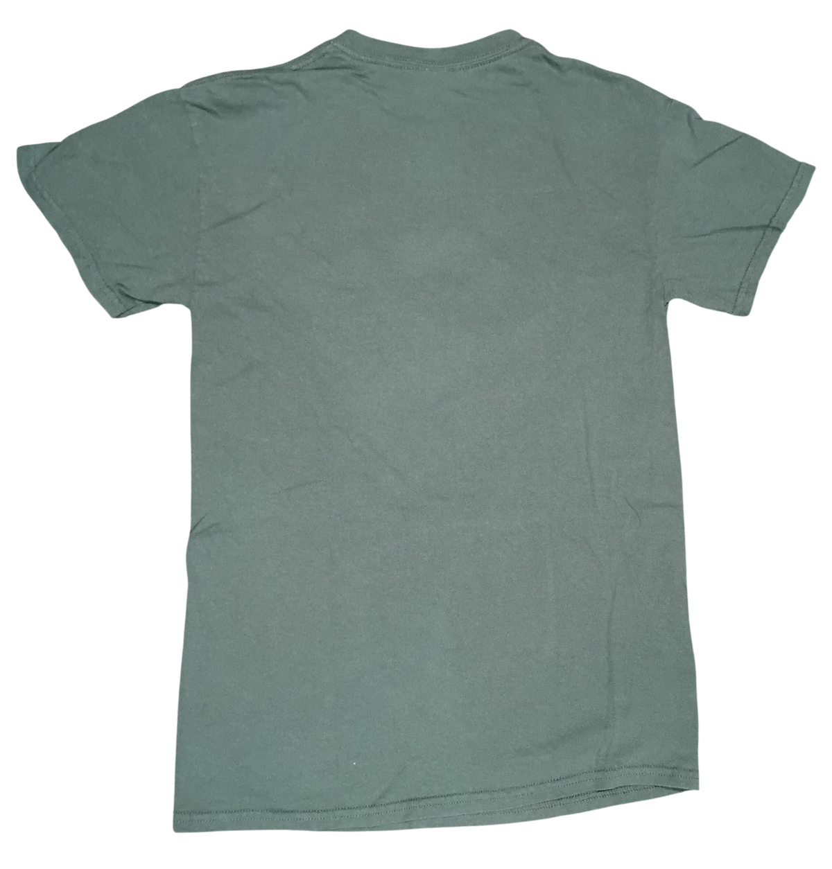 Vintage The Toasters Turntable Skull Record Player Green Small T-Shirt image 2