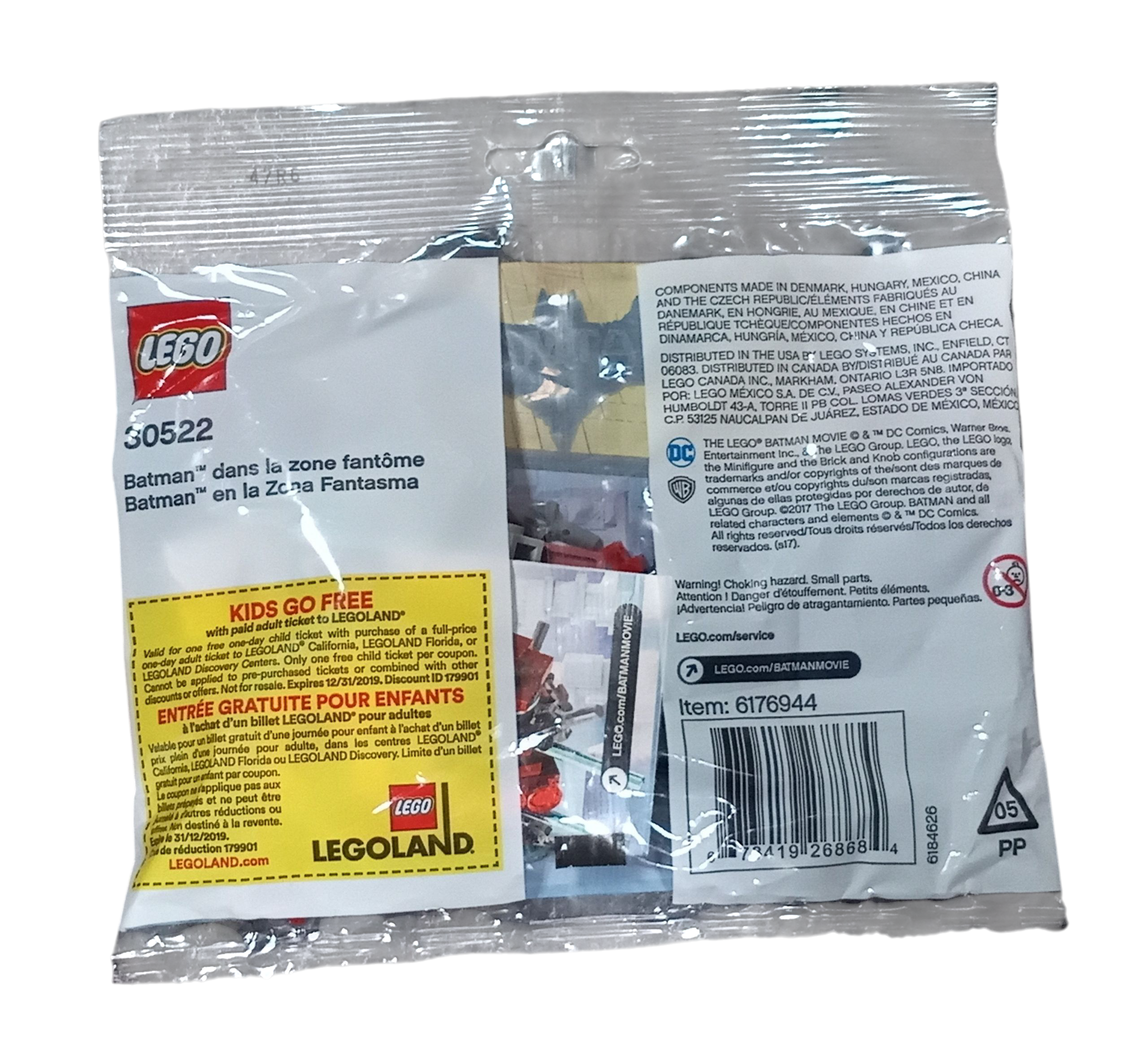 LEGO The Batman Movie 30522 Batman in Phantom Zone Sealed Polybag - DT image 2