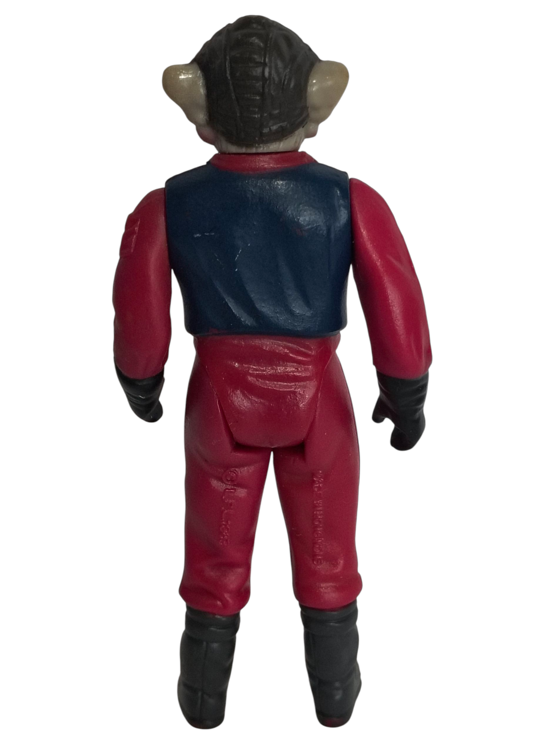 1983 Kenner Star Wars Nien Nunb ROTJ Rebel Pilot Figure Hong Kong image 2