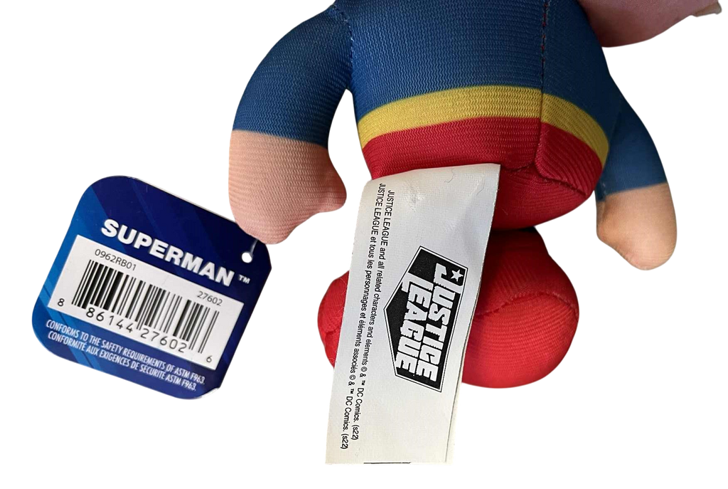 Just Play DC Comics Justice League Bean Buddy Superman 7" Base Plush image 3